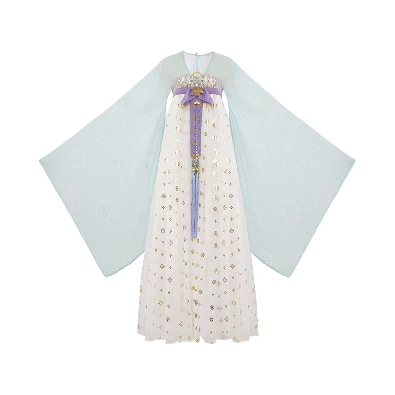 [Spring Breeze] Tang Style Hanfu Dress Set tang Shisanyu Hanfu Dress S