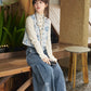 More than thirteen [Boxin Yue] 2025 autumn new jacquard vest denim skirt pants modern HanFuDreams