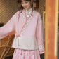 More than thirteen [Yingluo knot] woven gold coat short horse skirt national style suit modern HanFuDreams