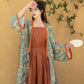 Wei Jinfeng straight train plain yarn flocking clothes Hanfu HanFuDreams
