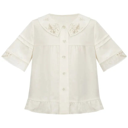 [Old Summer Covenant] Horse Dress Han Element Daily Suit han HanFuDreams shirt XS