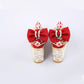 More than thirteen [鸾凤仙羽] embroidered Hanfu wedding shoes women accessories HanFuDreams