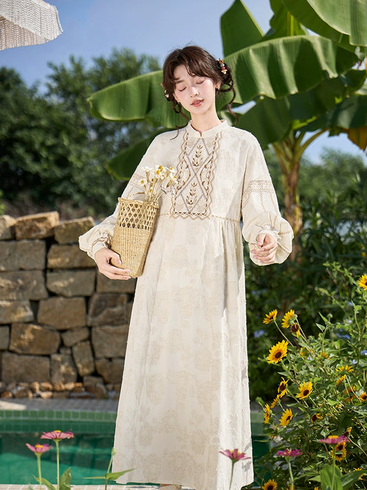 More than thirteen [sand search] 2025 autumn new pure cotton new Chinese dress modern HanFuDreams