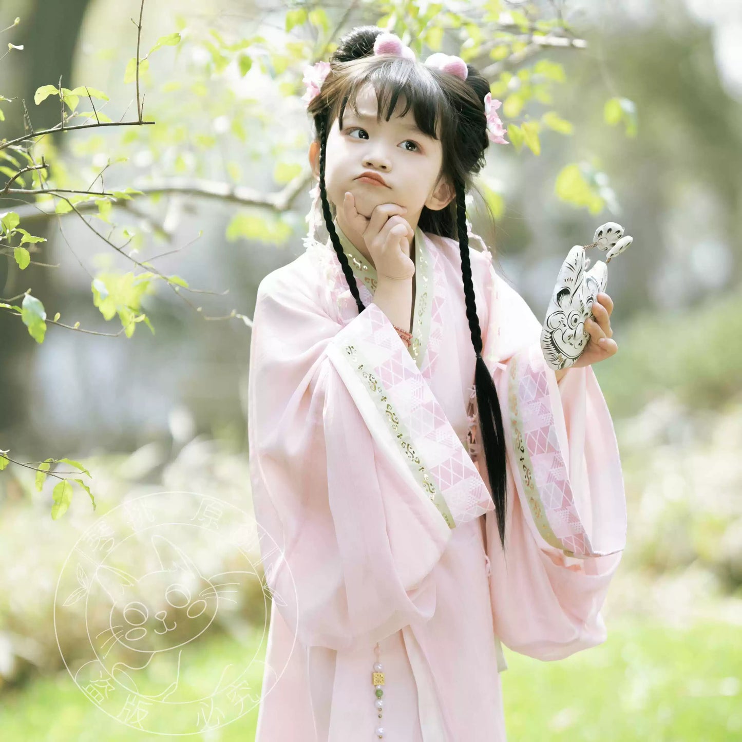 Qin Pick [Yan Yan] Warring States Robe Mashan Chu Child Clothing HanFuDreams