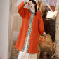 Chi Xia [Red Jade] Ming-made Wanli placket long jacket horse dress