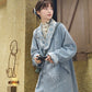 More than thirteen [Boxin Moon] 2025 autumn new corduroy coat national style trench coat modern HanFuDreams