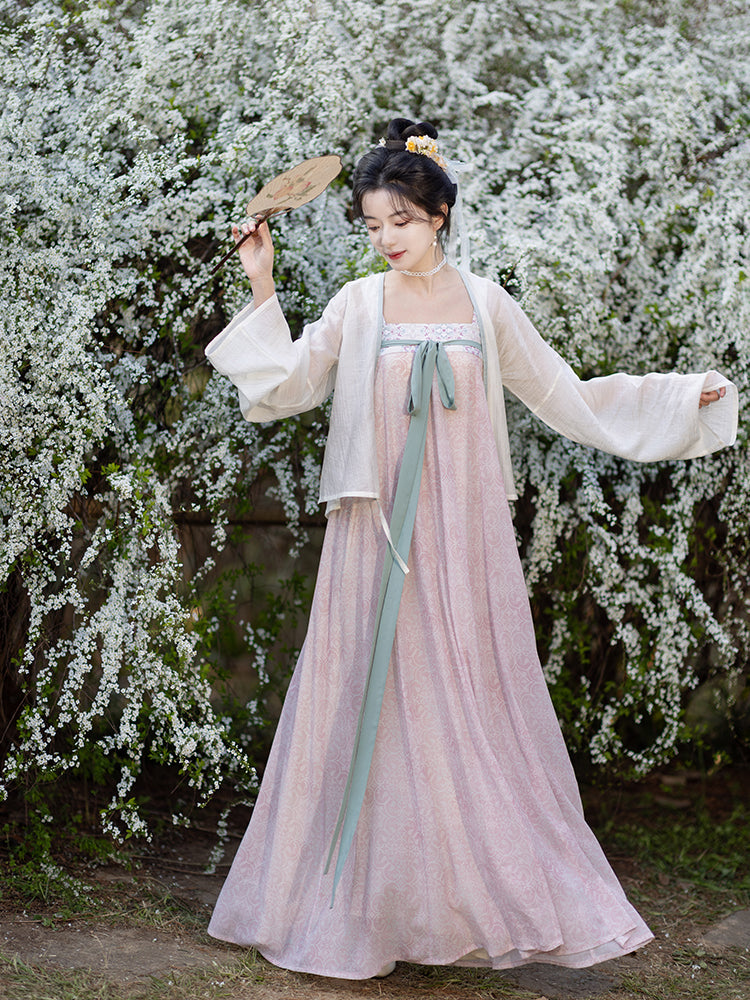Tang tencel short shirt chest skirt Hanfu