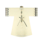 [清平曲] Spring and Summer Tencel Longshirt Suspender Song Hanfu song More than thirteen Stand-up collar placket half-sleeved gown S