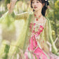 More than thirteen [peach blossom long tassel] large-sleeved shirt suspender skirt Tang Hanfu tang HanFuDreams