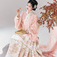 Flower Fairy Story [Yan Yunting] Pipa Sleeve Weaving Gold Horse Dress Set Ming ming HanFuDreams