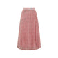 Spring Whisper - Modern Pink Hanfu 3-Piece Set modern Shisanyu Pleated Midi Skirt S