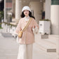 Ming stand-up collar bow bag sleeve short shirt short jacket Hanfu women