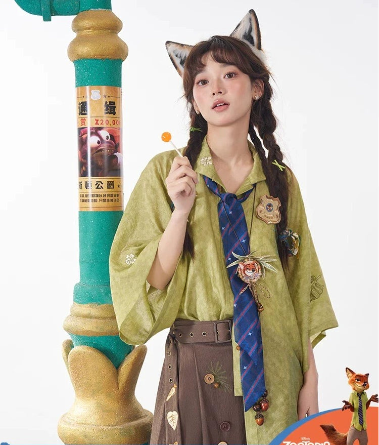 More than thirteen [Disney, Nick] spring and summer Tencel jackets modern HanFuDreams